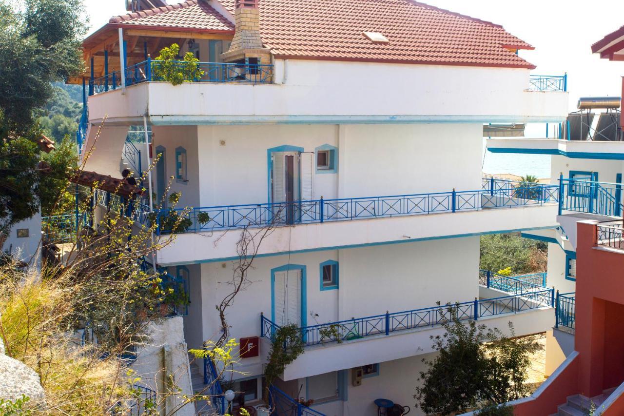 Villa Rozou Paralia Vrachou Ngoại thất bức ảnh